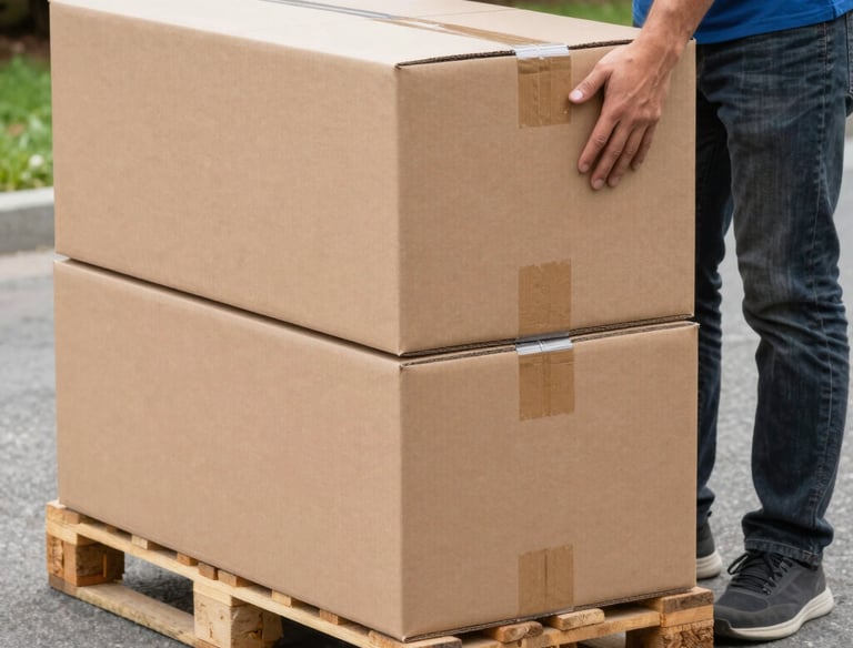 Side-by-side comparison of a hydraulic filter before and after cleaning.