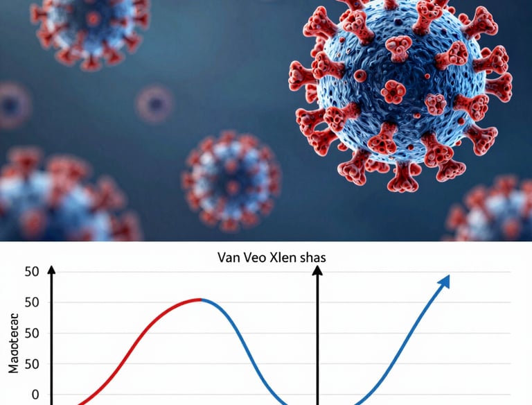 Dashboard mockup showing real-time virus filtration metrics and audit-ready data.