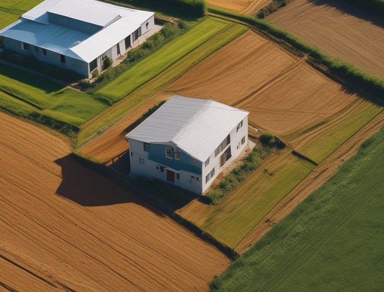 A Swiss rooftop with solar panels basking in sunlight, surrounded by alpine scenery.