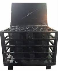 M.S. Box can hold cast iron weights of 20 kgs for total capacity of one ton