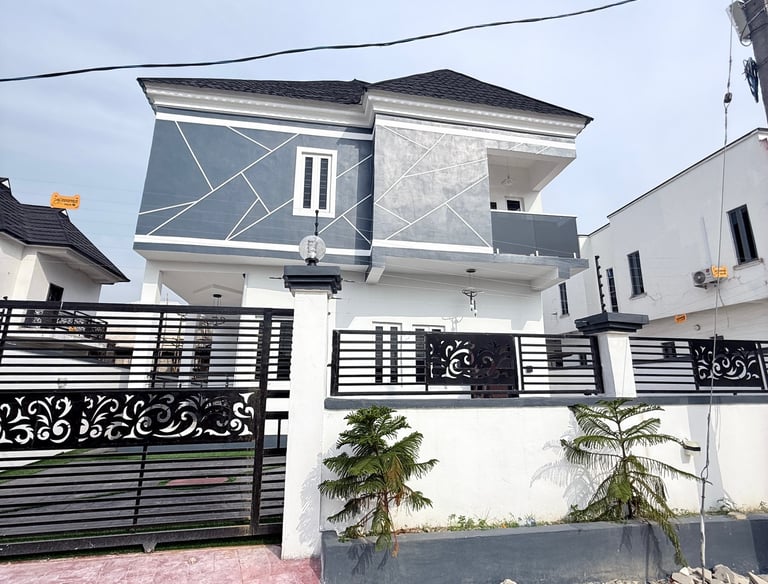 For Sale: 4-Bedroom Fully Detached Duplex with BQ – Ajah