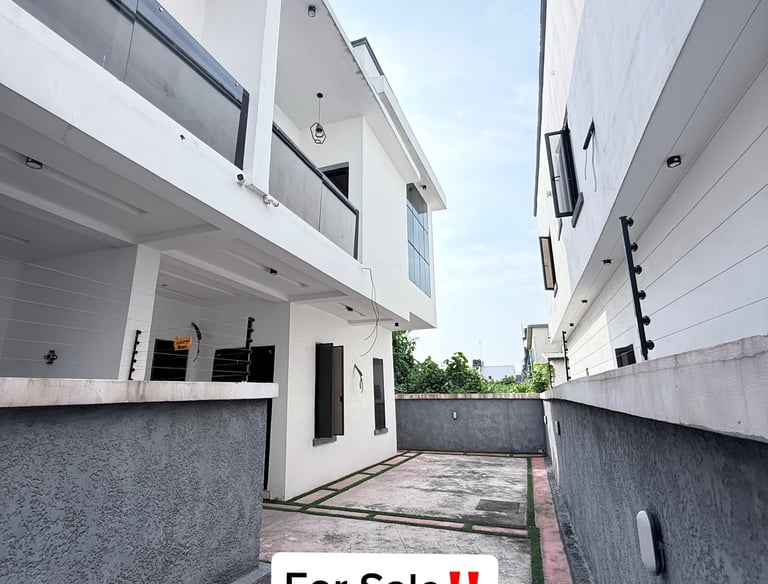 For Sale: 4-Bedroom Semi-Detached Duplex with BQ