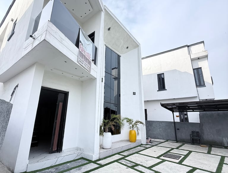 For Sale: 5-Bedroom Fully Detached Duplex with BQ and pool