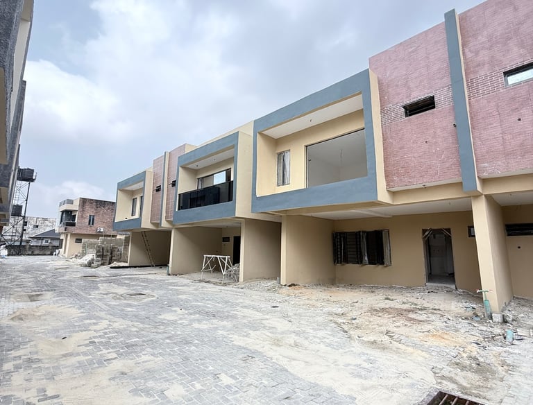 For Sale: Spacious 3-Bedroom Terrace Duplex with BQ – Sangotedo, Ajah