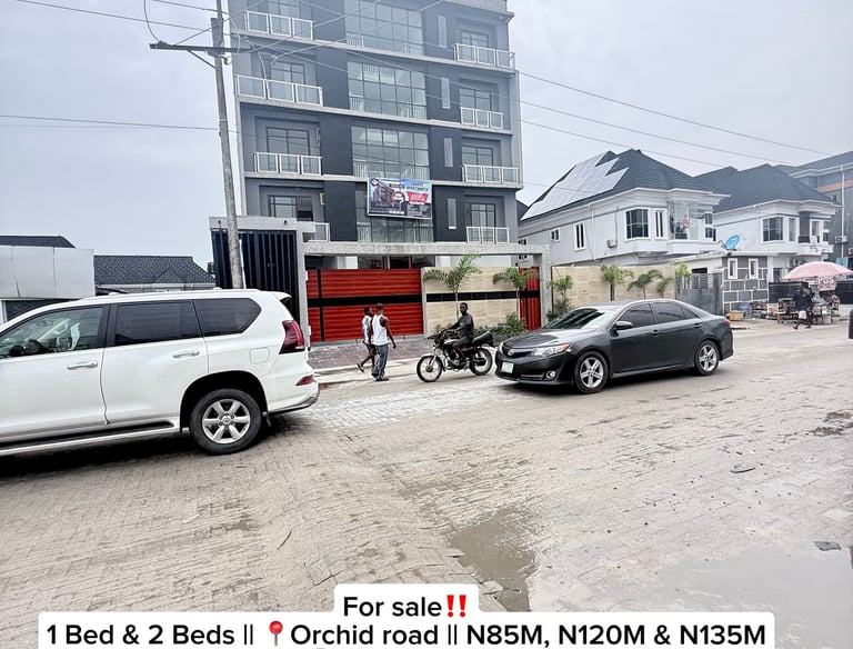 For Sale: 1-Bedroom & 2-Bedroom Luxury Apartments