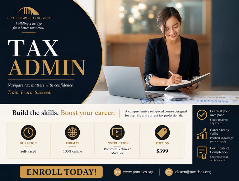 Tax Administrative Assistant Course
