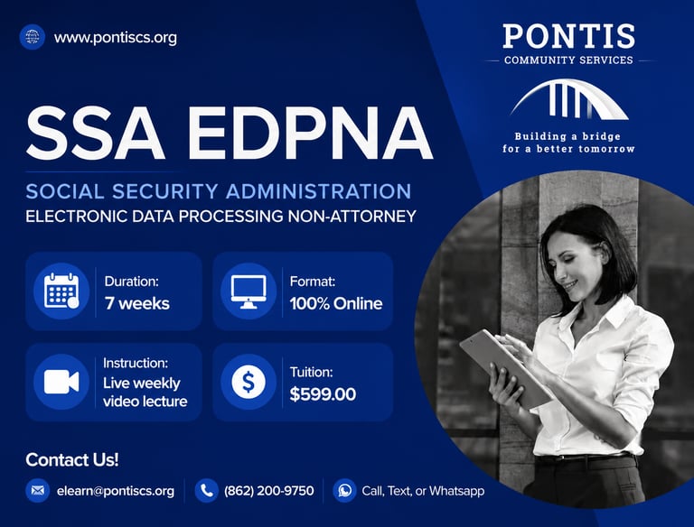 SSA EDPNA Course