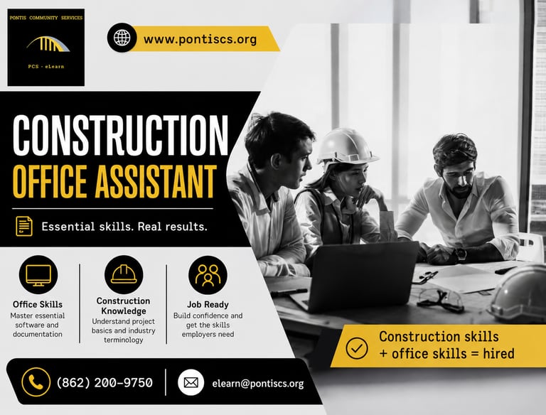 Construction Office Assistant Course