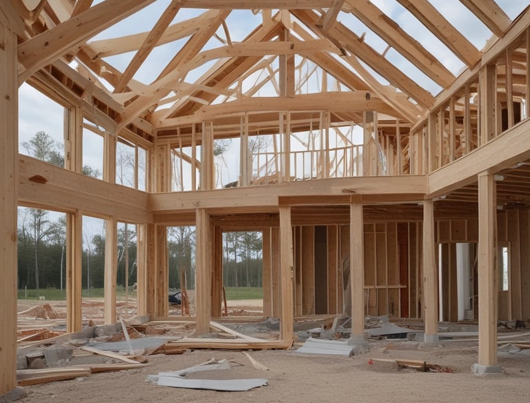 A beautifully crafted custom home showcasing modern architecture.