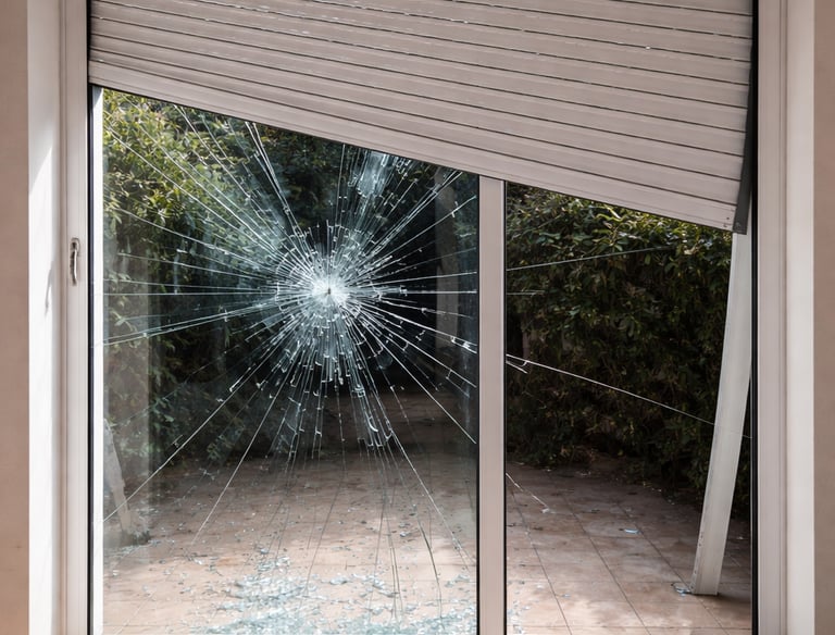 remplacement vitrage après effraction