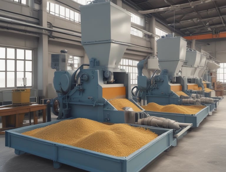 Freshly harvested crops neatly packed and ready for shipment.