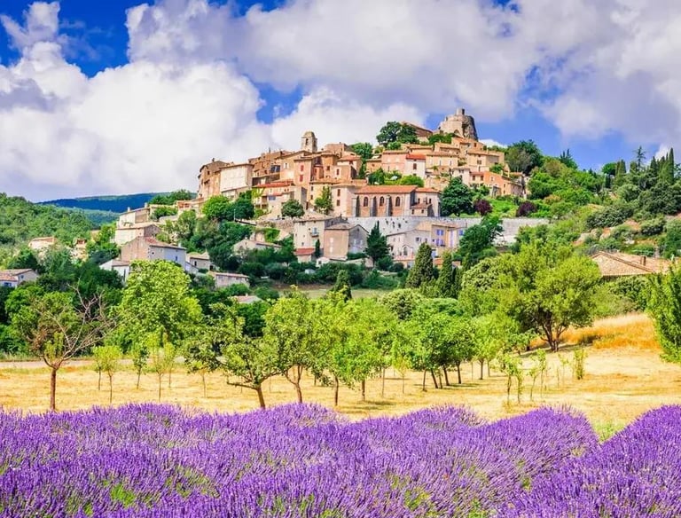luberon villages shore excursion from marseille