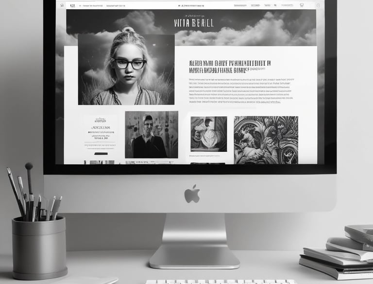 Code editor with lines of clean, well-organized JavaScript and CSS on screen.