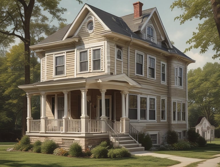 A friendly property manager speaking with a smiling tenant in a cozy apartment.
