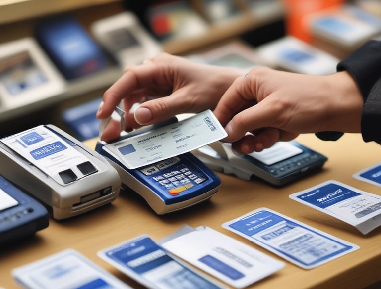 Volunteers engaging with community members during a local fundraising event.