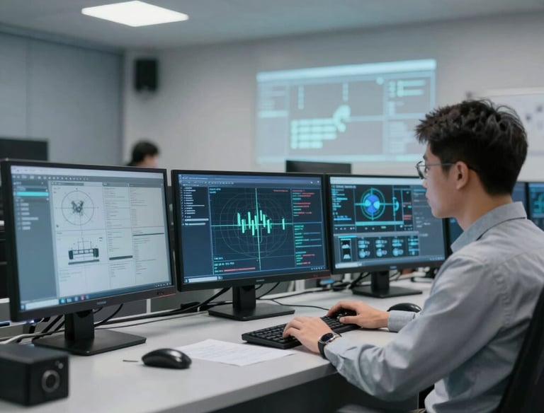 a man riding a skateboard down the side of a ramp