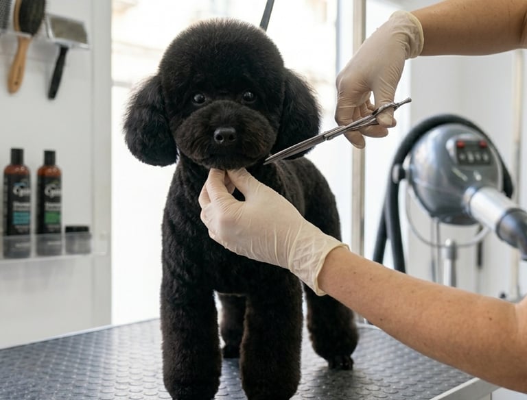 caniche peluqueria