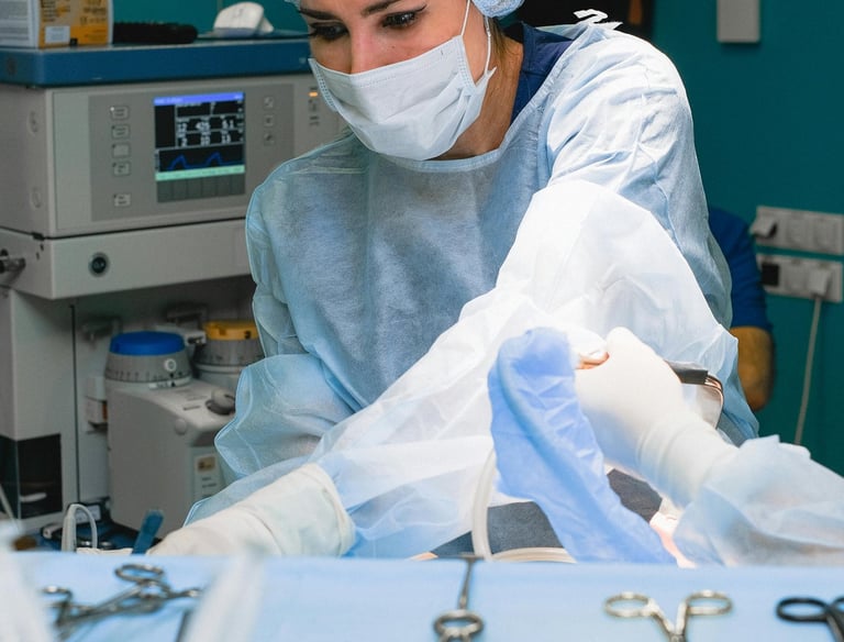 C-arm operation for MedEd labs