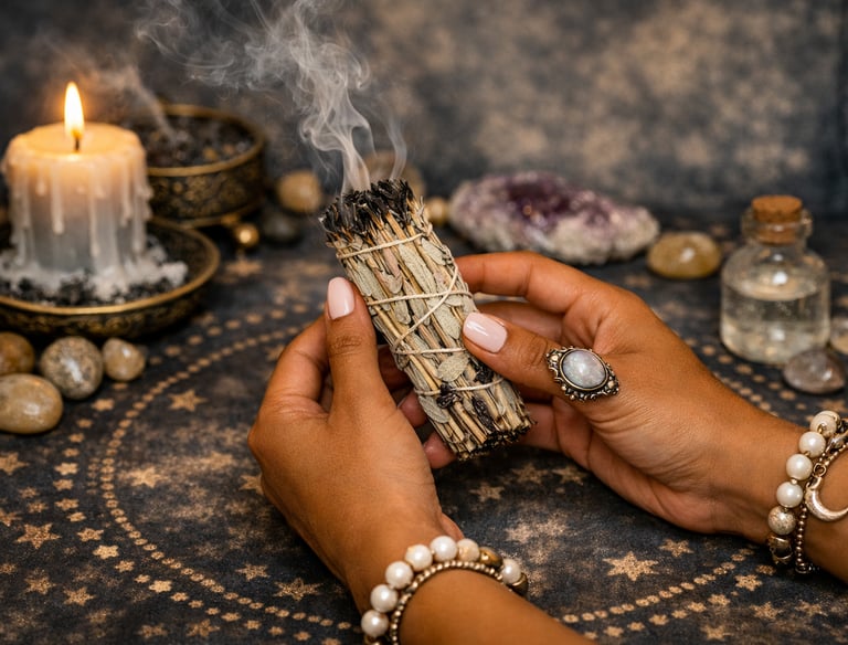 ritual limpeza espiritual