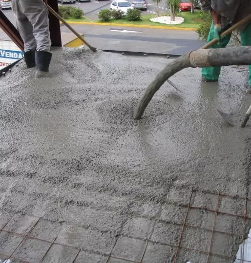 concreto para fundação
