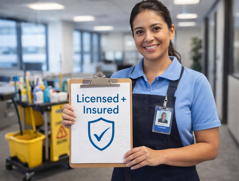 MC Cleaning Services - Licensed, Bonded, and Insured