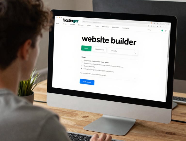 A sleek laptop displaying a modern, responsive website design on screen.