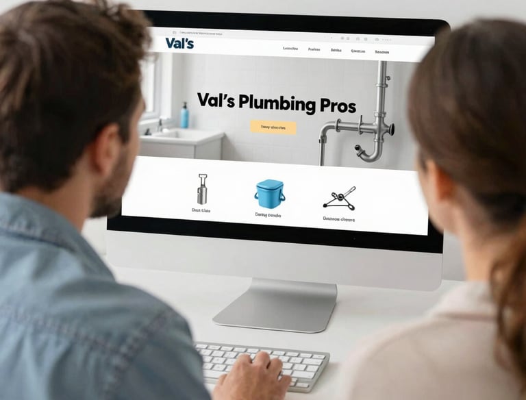 A team analyzing digital marketing data on multiple screens in a bright office.