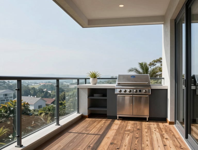 Cozy modern apartment building exterior in Parkersburg, WV at sunset.