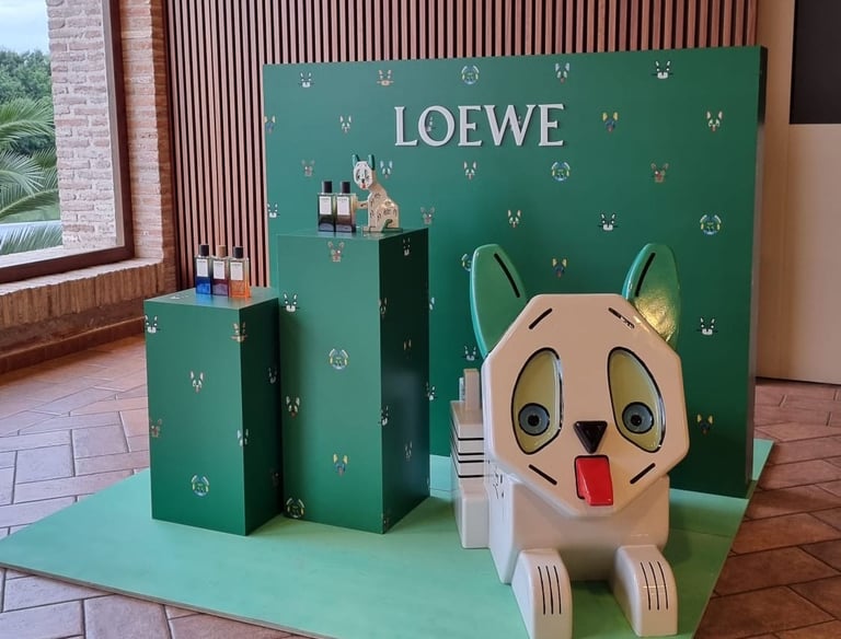 Corner promoción en materiales ligeros