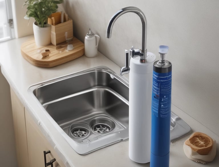 A creative workspace with sketches of circular logos and handwritten text.