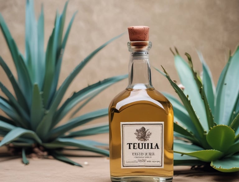 A cargo container being loaded with artisanal mezcal bottles for export.