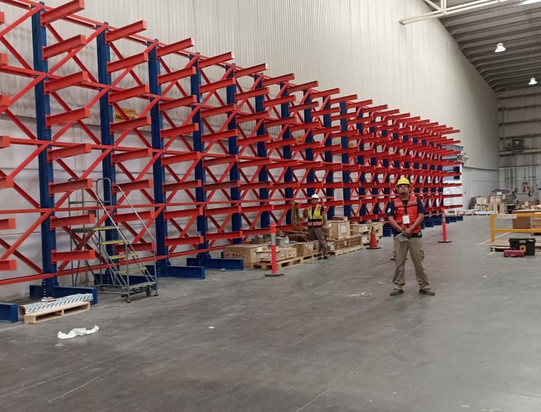 Instalación de racks con personal altamente capacitado
