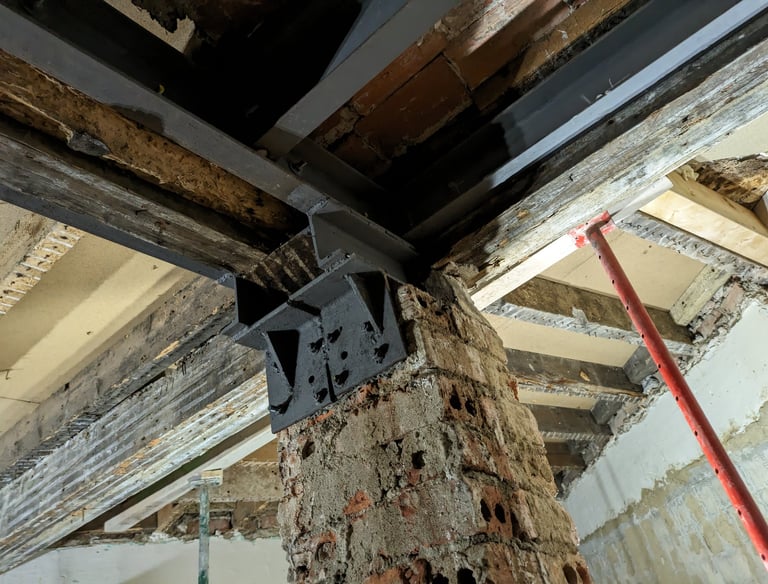 Reparación de estructura
