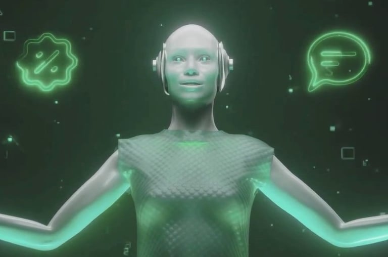 Robotorbild Content Generierung Voidara