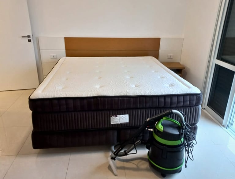 limpeza e higienização de colchão