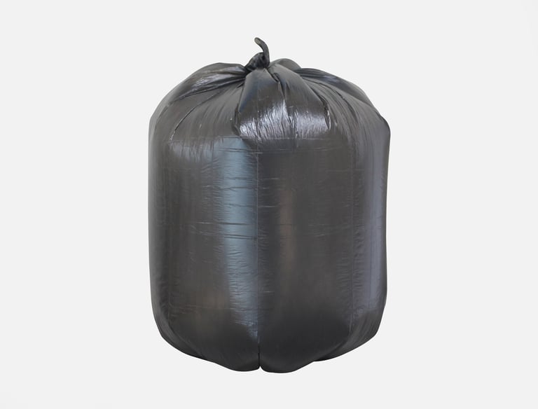 Saco para lixo tipo fino enroladinho