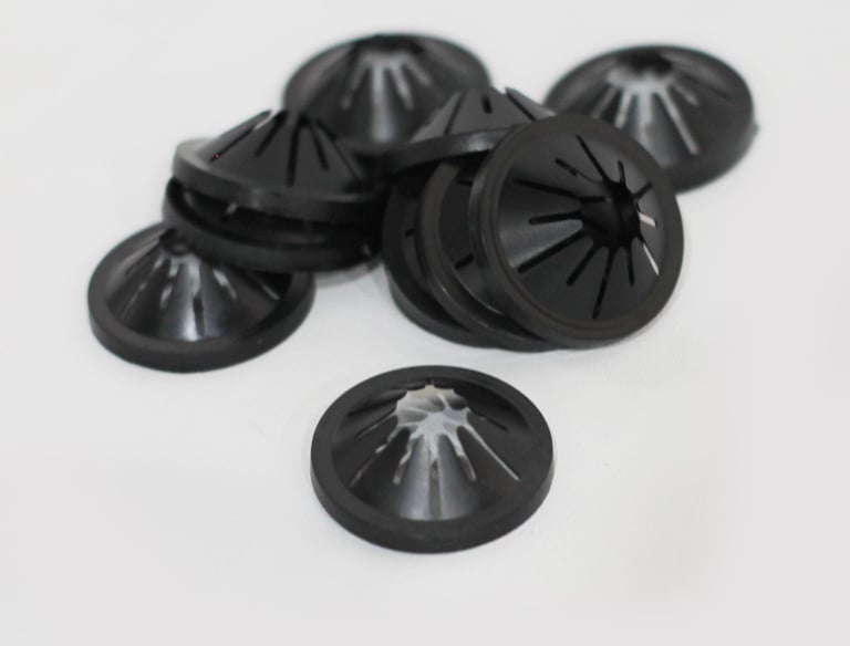 Fecho plástico preto 