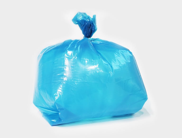 Saco para coleta seletiva