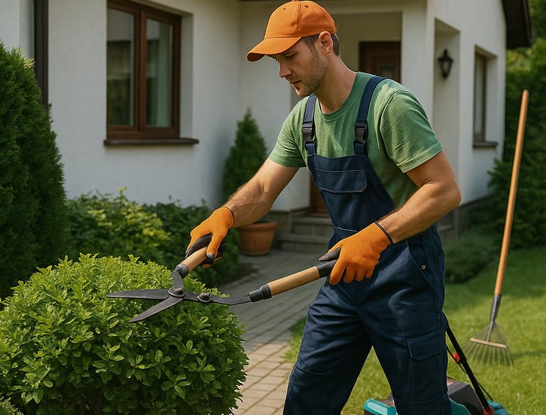 Hilfe im Garten und Außenbereich – kleine Pflege und Reparaturen