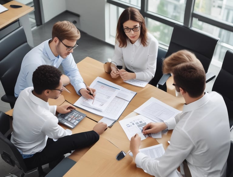 An image depicting healthcare professionals collaborating.