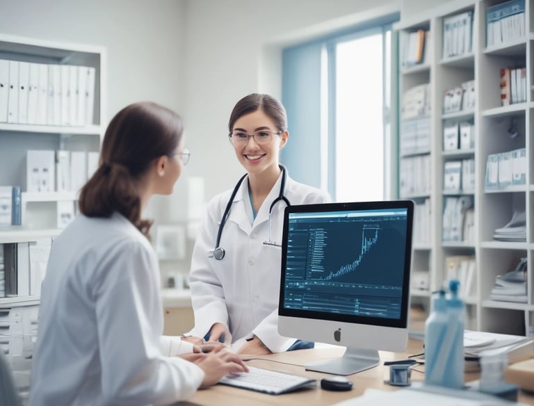 An image showing advanced healthcare technology in use.