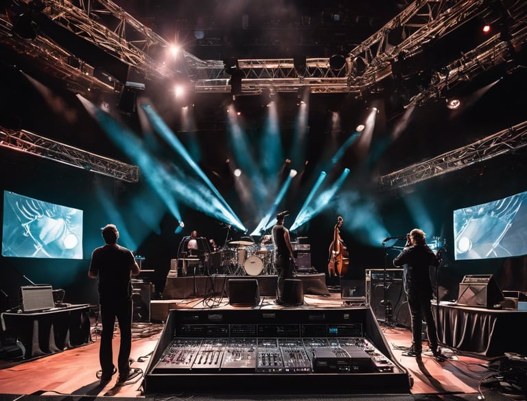 Sound and lighting systems by Teo Events Management and Production for your exclusive events