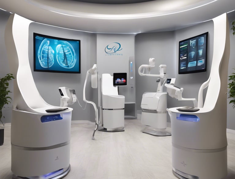 man in blue dress shirt and black pants standing on black microphone