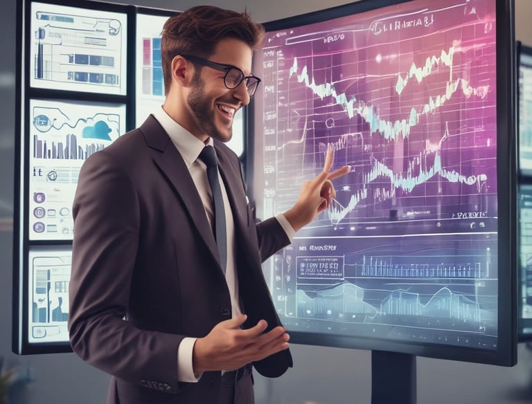 A glowing neon sign displaying the letters 'AI' is mounted on a dark, textured wall that resembles a circuit board or technological pattern.