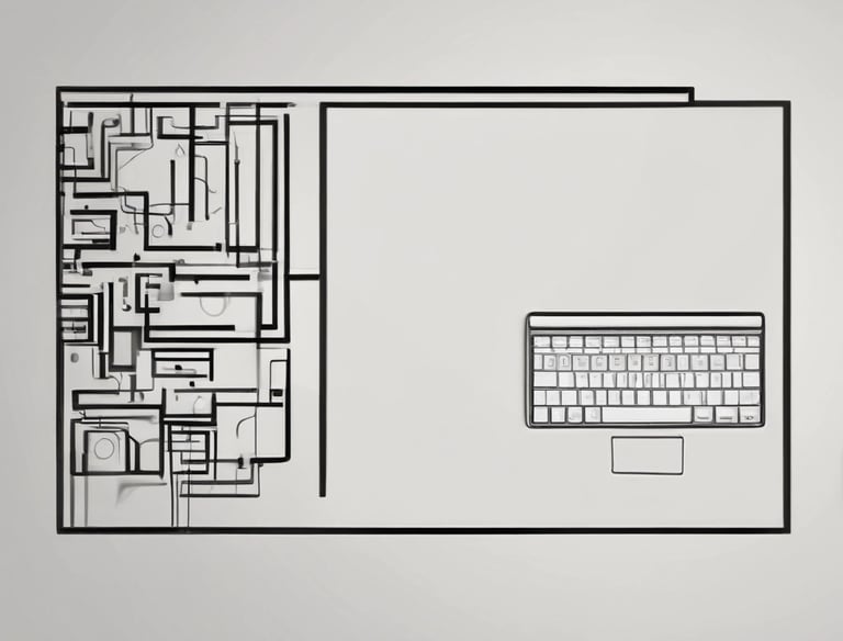 A creative workspace with video editing tools and multiple screens displaying timelines.