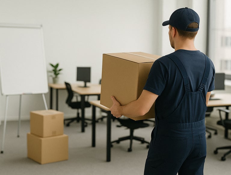 Débarras de  locaux professionnels & bureaux