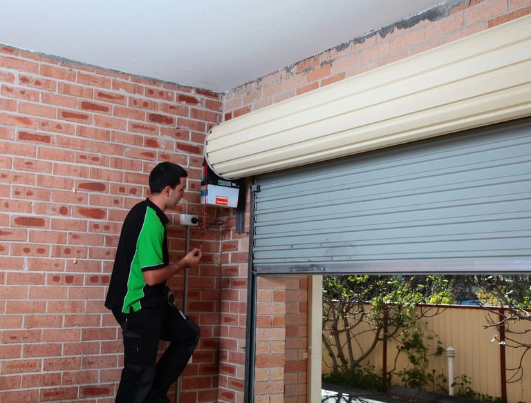 quick roller door fix