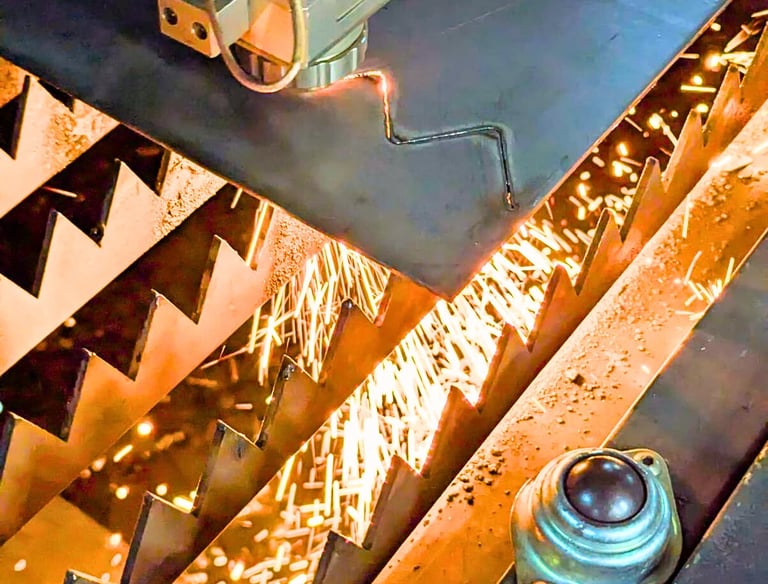 Cortadora láser de metal CNC