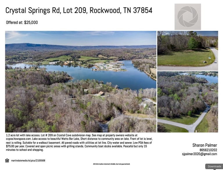 Example Marketing Kit for Rockwood, TN location
