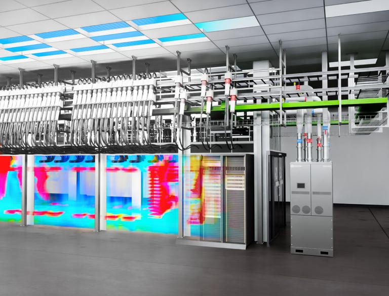 a large machine that is being used to make a computer